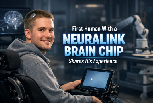 أول إنسان مزروع لديه شريحة دماغية من Neuralink يشارك تجربته